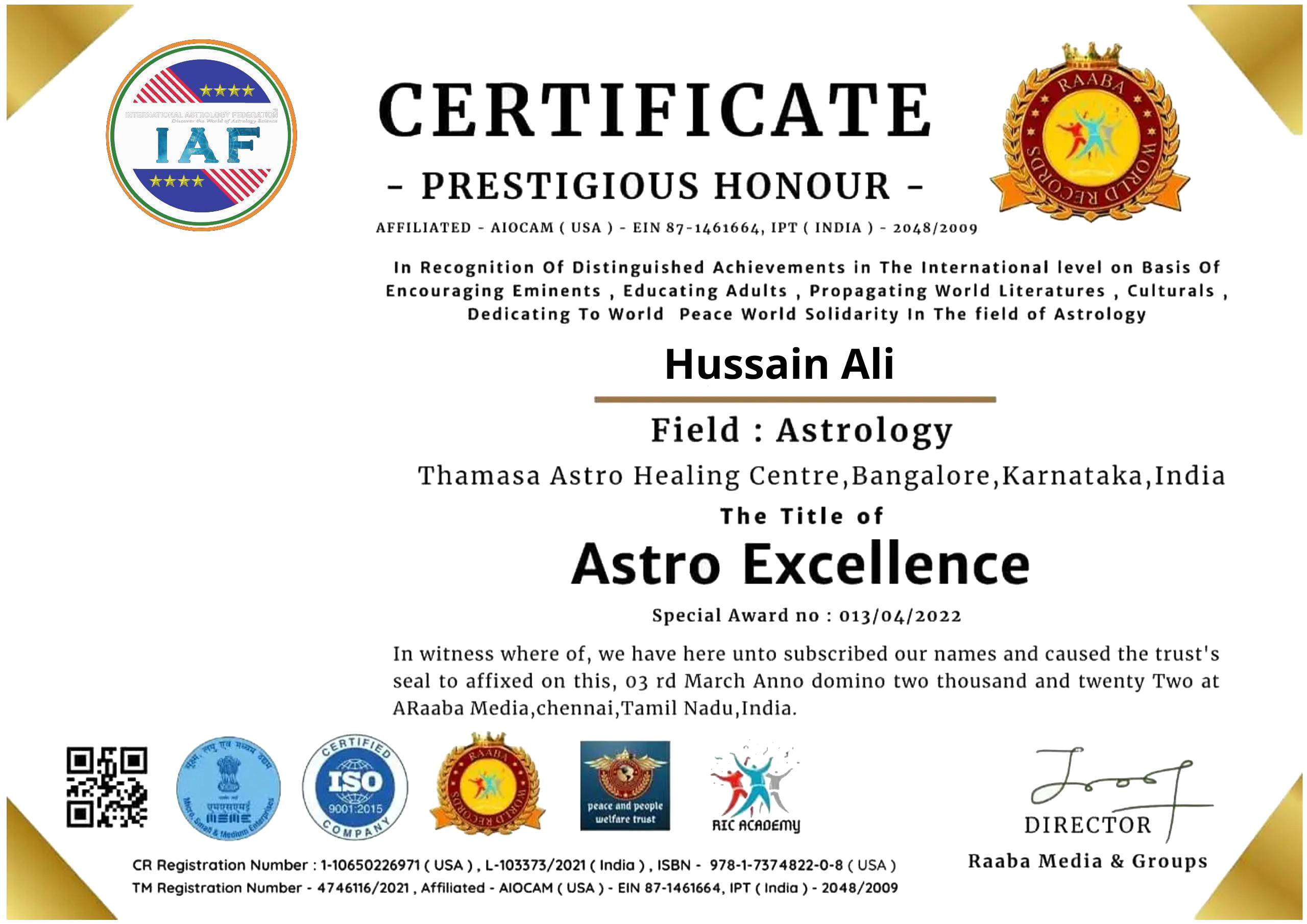 award